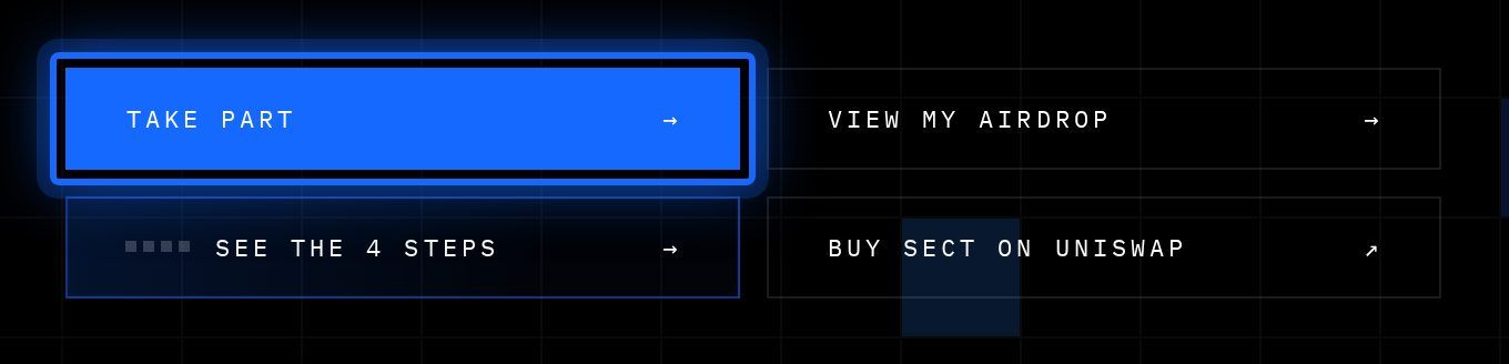 The airdrop page: press Take part.