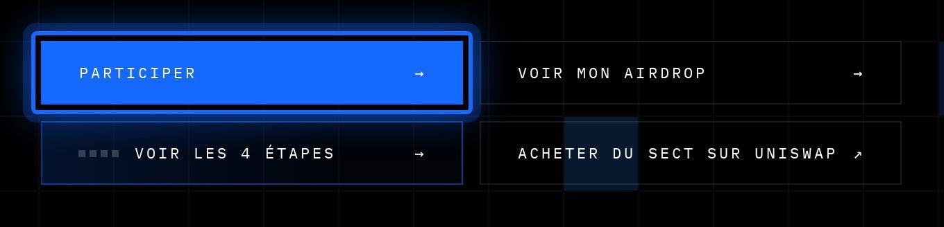 La page de l’airdrop : appuyez sur Participer.