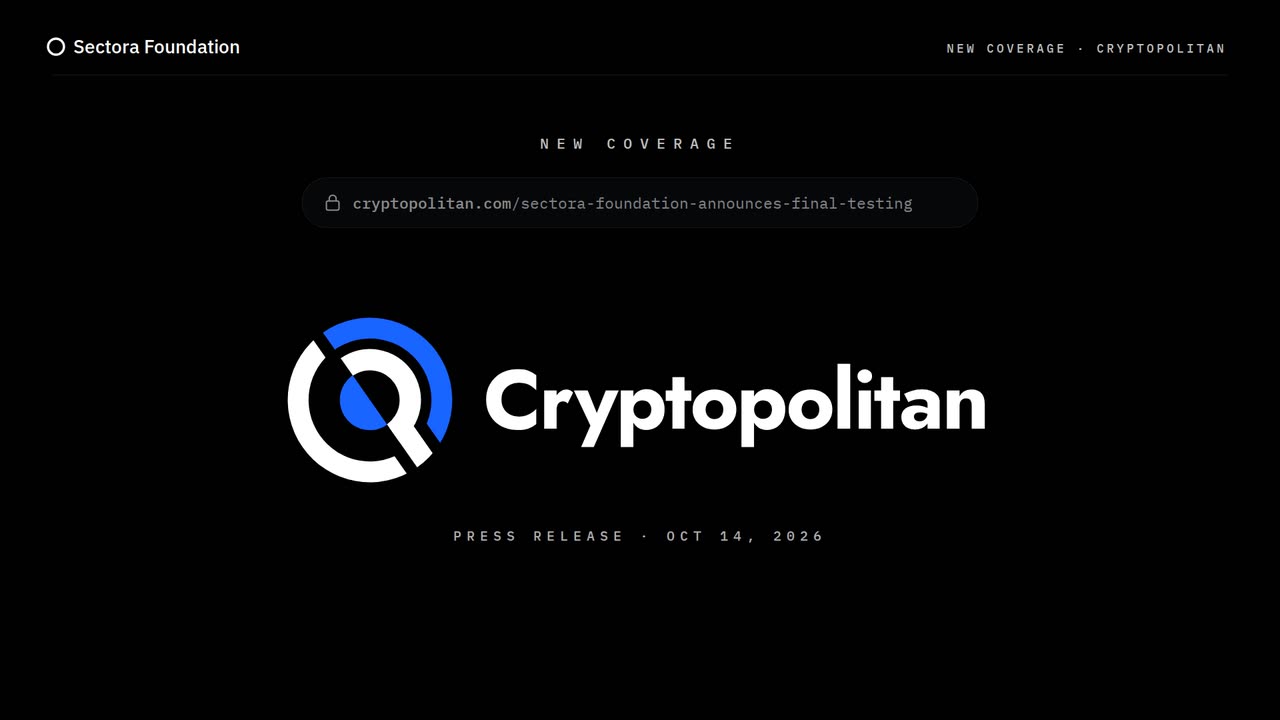 Sectora press release on Cryptopolitan