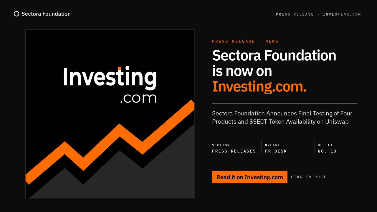 Sectora press release on Investing.com
